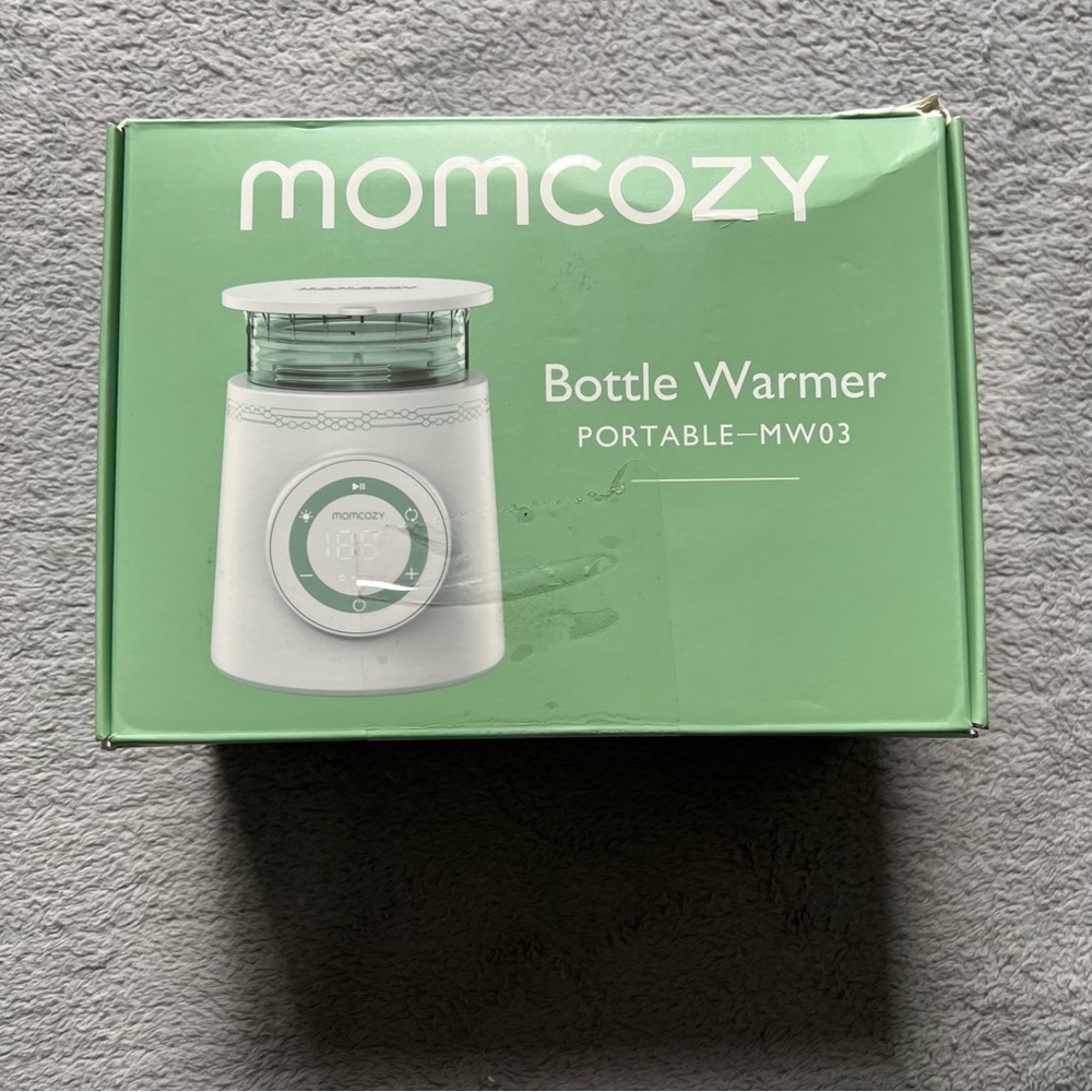 Momcozy Portable Cordless Bottle Warmer MW03 Double Leak-Proof Travel Bottle